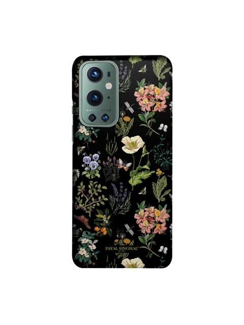 

CelfieDesign Black & Multicloured Payal Singhal Titli - OnePlus 9 Pro Slim Back Case