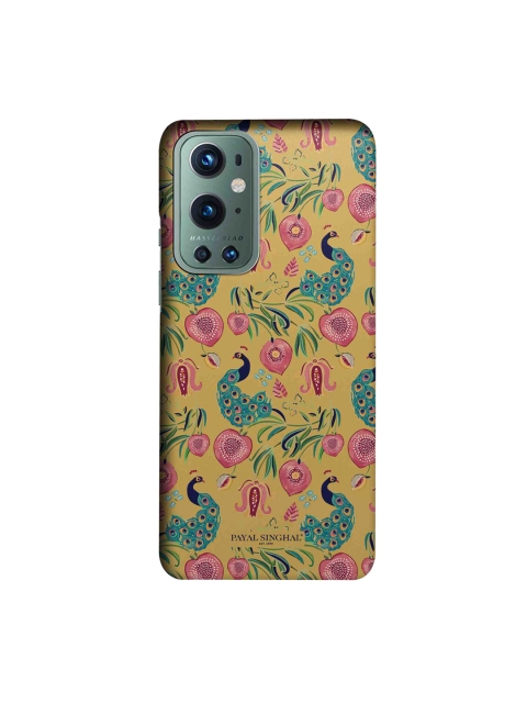 

CelfieDesign Multioloured Payal Singhal Anaar & Mor Print OnePlus 9 Pro Back Case, Multi
