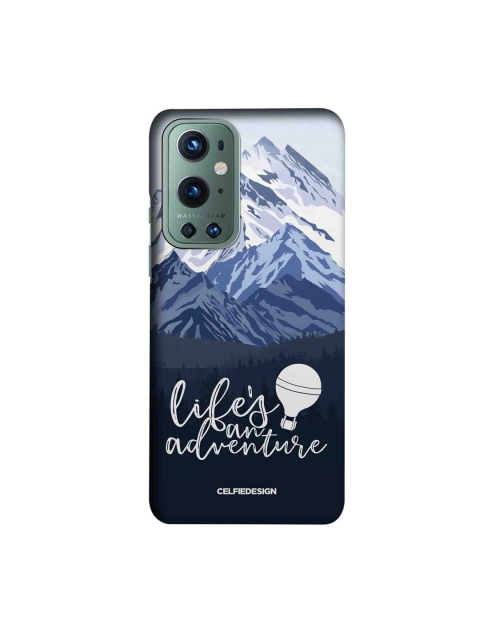 

CelfieDesign Blue & White Printed OnePlus 9 Pro Back Case