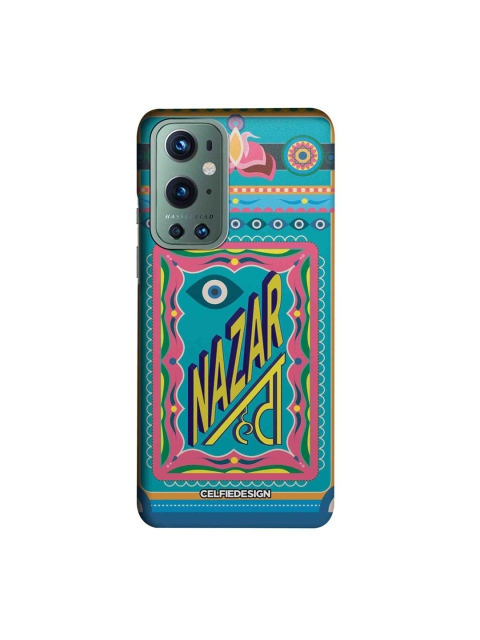 

CelfieDesign Blue & Pink Nazar Hata Slim Case OnePlus 9 Pro Back Cover