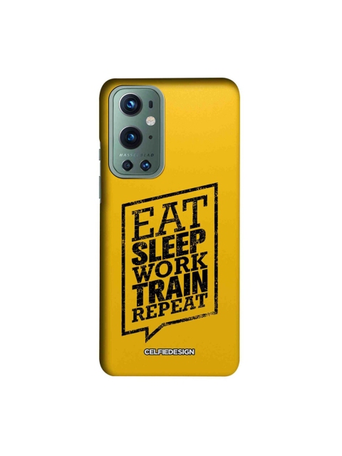 

CelfieDesign Yellow Eat Sleep Slim Case for OnePlus 9 Pro