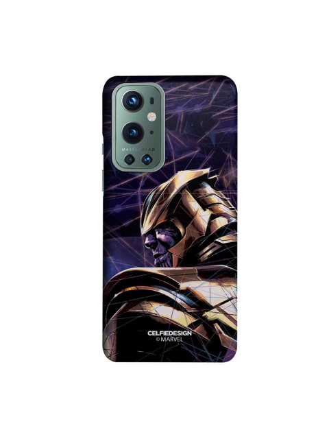 

CelfieDesign Blue & Bronze Thanos on Edge Printed Slim Case For OnePlus 9 Pro