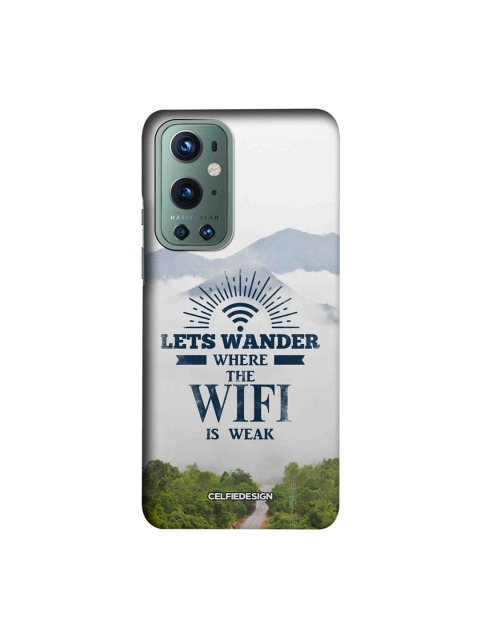 

CelfieDesign White Wander Without Wifi Printed Slim Case For OnePlus 9 Pro