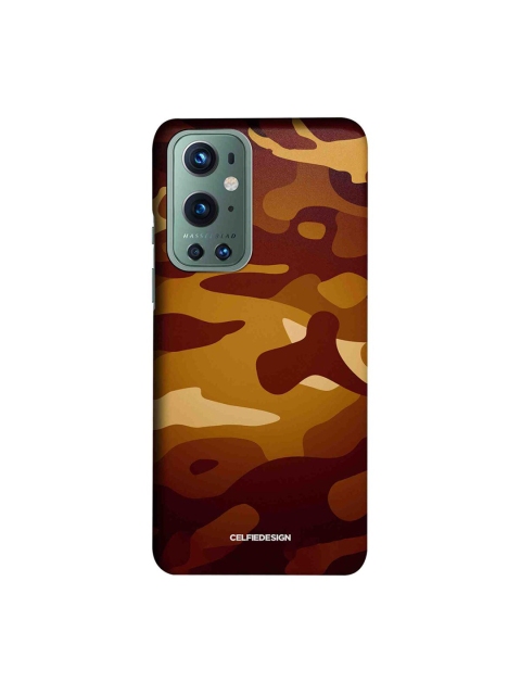 

CelfieDesign Brown Camouflage Saddle Brown -OnePlus 9 Pro Slim Back Case