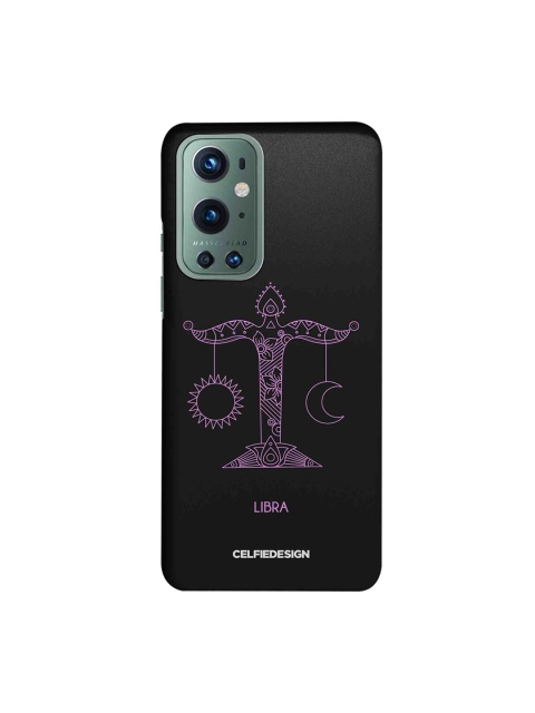 

CelfieDesign Purple & Black Libra Graphic Printed OnePlus 9 Pro Slim Back Case