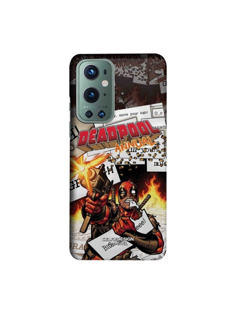 

CelfieDesign Multicoloured Comic Deadpool Print OnePlus 9 Pro Back Case, Multi