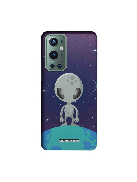 

CelfieDesign Blue & Grey Alien Slim Back Case for OnePlus 9 Pro