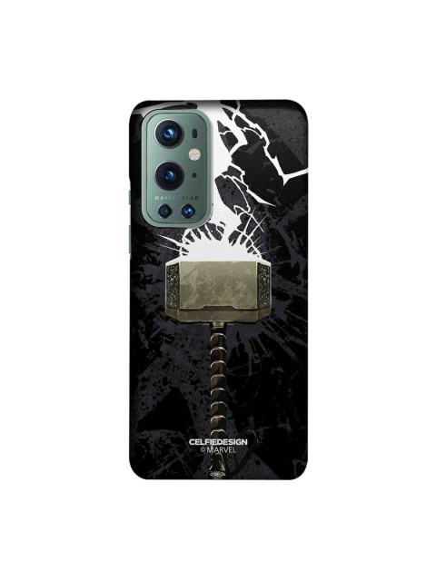 

CelfieDesign Black The Thunderous Hammer -OnePlus 9 Pro Slim Back Case