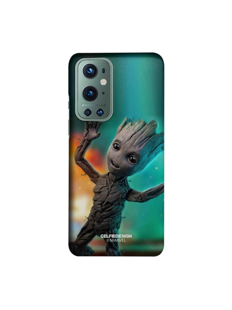 

CelfieDesign OnePlus 9 Pro Baby Groot Dance Slim Back Case, Multi