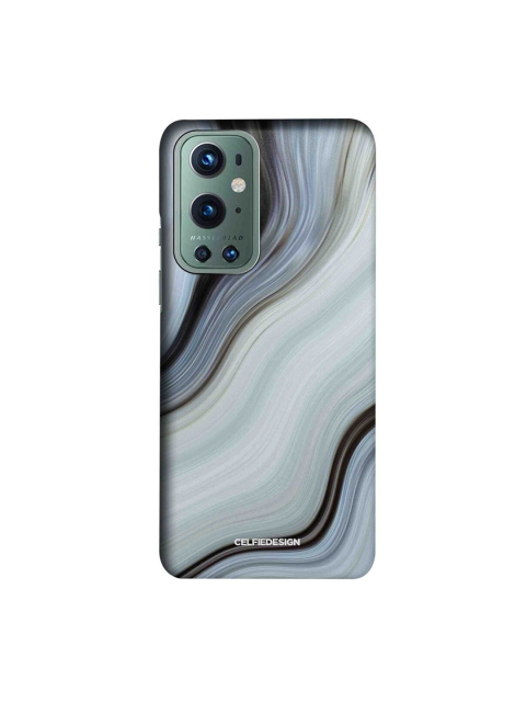 

CelfieDesign Grey & White Liquid Funk Printed OnePlus 9 Pro Back Case