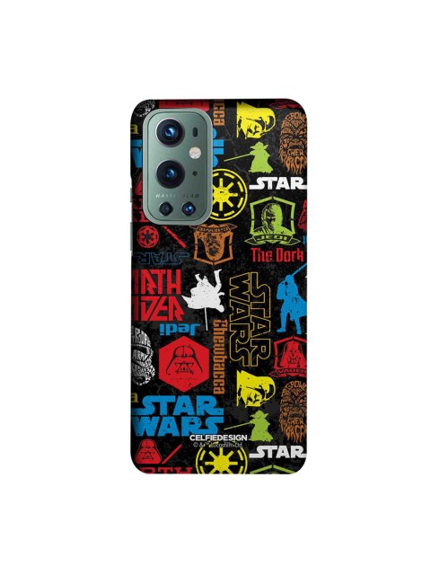 

CelfieDesign Star Wars Mashup Printed OnePlus 9 Pro Slim Back Case, Multi