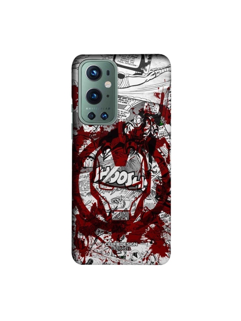 

CelfieDesign White & Red Splash Out Ironman OnePlus 9 Pro Slim Case