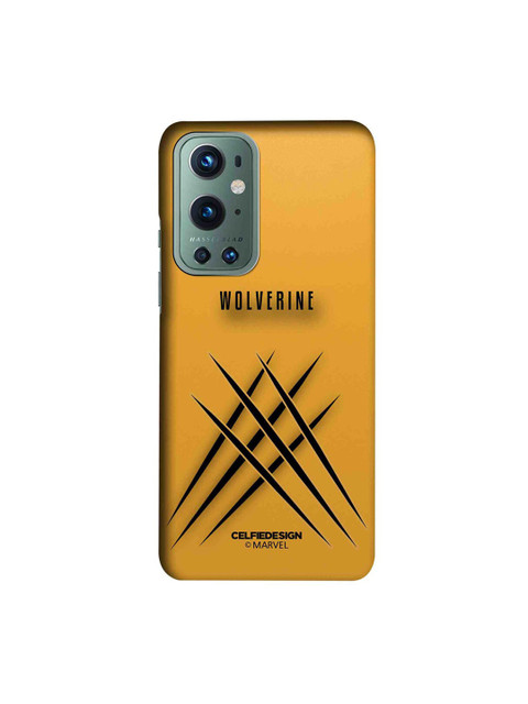 

CelfieDesign Yellow Minimalistic Wolverine OnePlus 9 Pro Slim Back Case