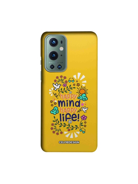 

CelfieDesign Yellow & White Happy Mind Happy Life OnePlus 9 Pro Slim Back Case