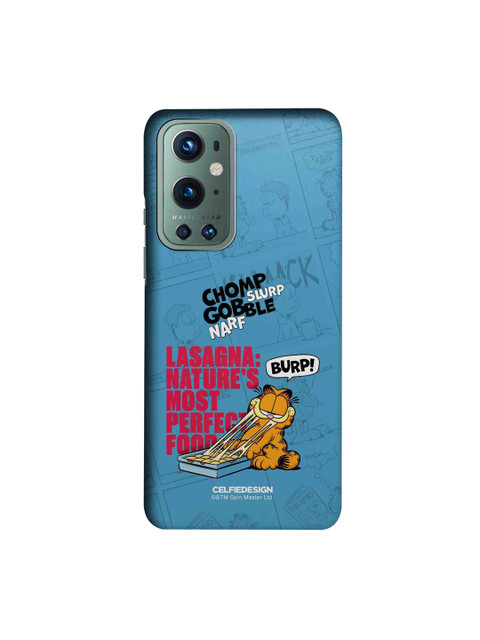 

CelfieDesign Blue & Black Perfect Food OnePlus 9 Pro Slim Back Case