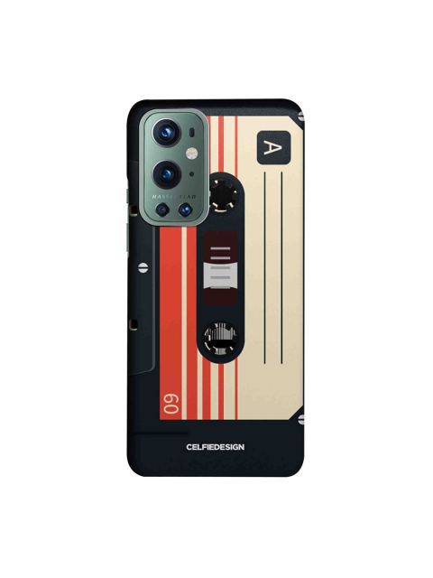 

CelfieDesign Black & Red Casette OnePlus 9 Pro Slim Back Case