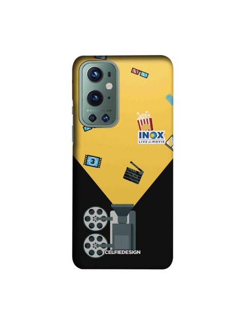 

CelfieDesign Black & Yellow Inox Cinema OnePlus 9 Pro Slim Back Case