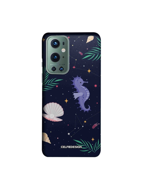 

CelfieDesign Navy Blue & Green Space Beach OnePlus 9 Pro Slim Back Case