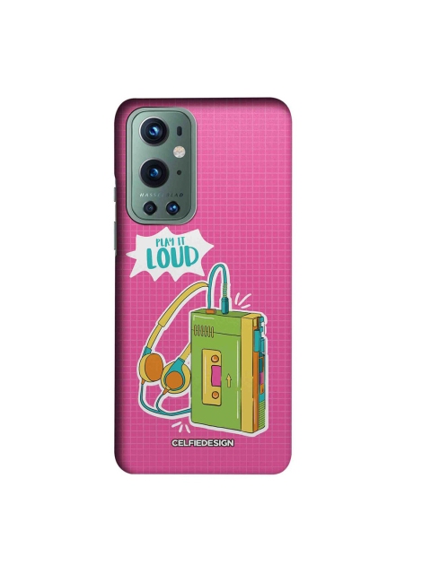 

CelfieDesign Pink & Green Walkman OnePlus 9 Pro Slim Back Case