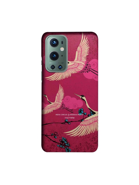 

CelfieDesign Pink & Black Flying Flamingoes OnePlus 9 Pro Slim Back Case