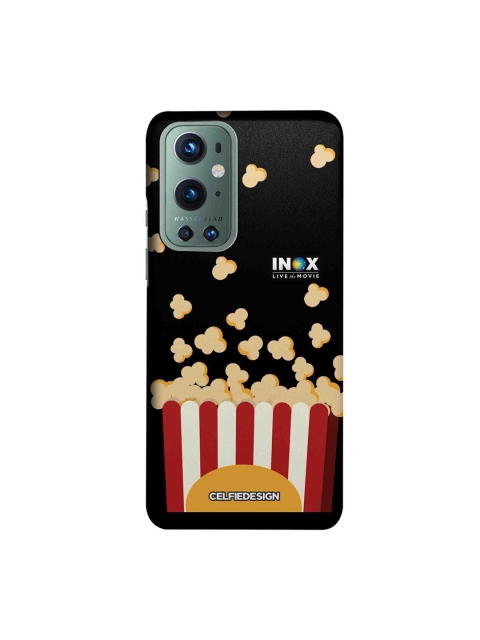 

CelfieDesign Black & Red Popcorn OnePlus 9 Pro Slim Back Case