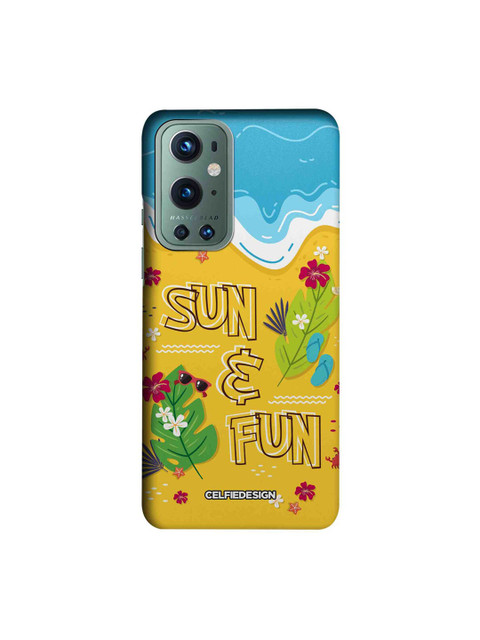 

CelfieDesign Yellow & Blue Sun And Fun OnePlus 9 Pro Slim Back Case