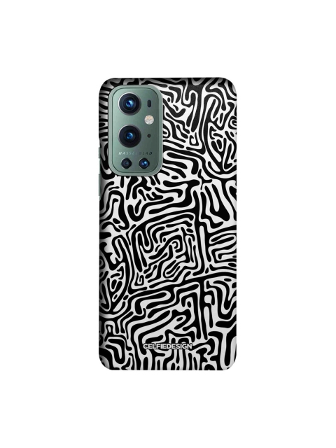 

CelfieDesign Black & White Maze Abstract OnePlus 9 Pro Slim Back Case