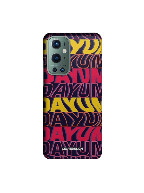

CelfieDesign Navy Blue & Red Dayum OnePlus 9 Pro Slim Back Case