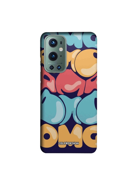 

CelfieDesign Navy Blue & Red OMG OnePlus 9 Pro Slim Back Case