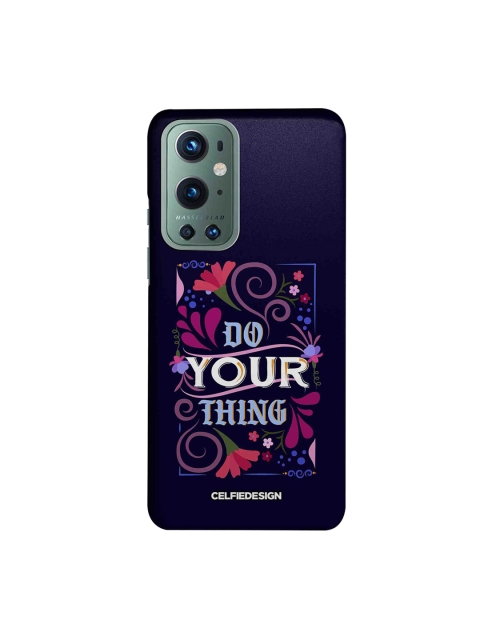 

CelfieDesign Navy Blue & White Do Your Thing OnePlus 9 Pro Slim Back Case