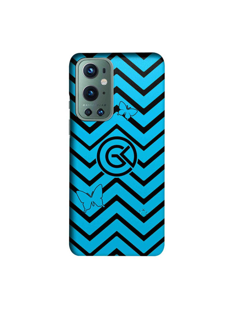 

CelfieDesign Blue & Black Gauri Khan Waves OnePlus 9 Pro Slim Back Case