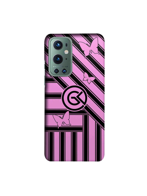 

CelfieDesign Pink & Black Gauri Khan The Cycle OnePlus 9 Pro Slim Back Case