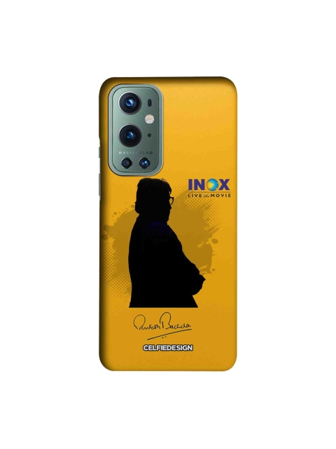 

CelfieDesign Mustard Yellow & Black InoxBB Oneplus 9 Pro Slim Back Case