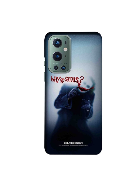 

CelfieDesign Blue & White Why So Serious Oneplus 9 Pro Slim Back Case