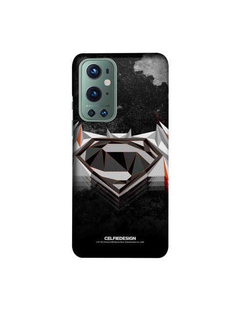 

CelfieDesign Black & Red Men Of Steel OnePlus 9 Pro Slim Back Case