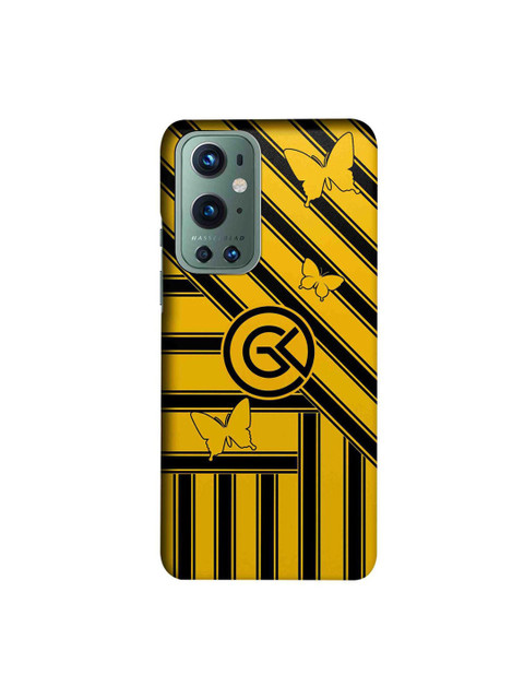 

CelfieDesign Black & Yellow Gauri Khan The Cycle OnePlus 9 Pro Slim Back Case