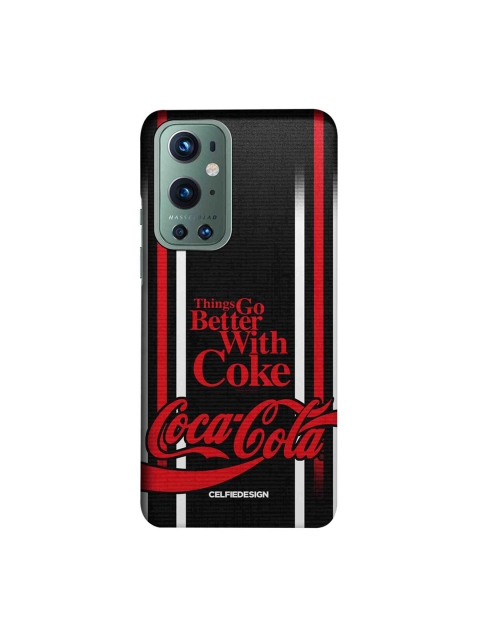 

CelfieDesign Black & Red Better With Coke OnePlus 9 Pro Slim Back Case