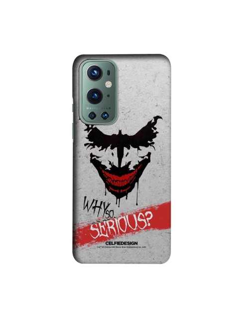 

CelfieDesign Grey & Red Seriously Crazy OnePlus 9 Pro Slim Back Case