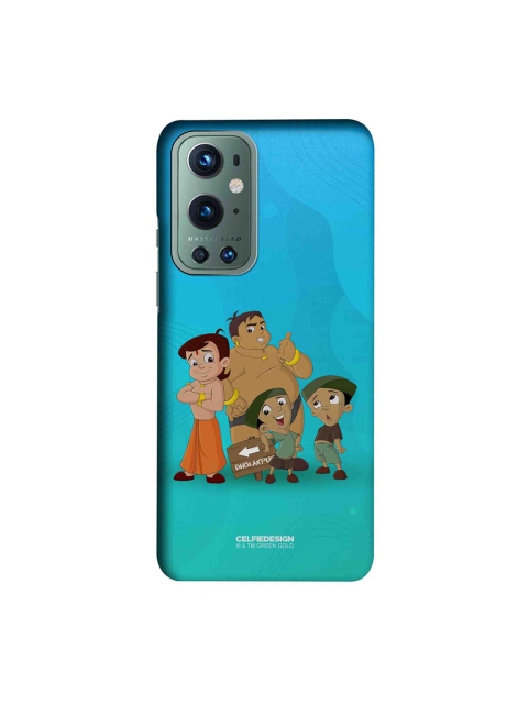 

CelfieDesign Blue & Brown Chhota Bheem Gang OnePlus 9 Pro Slim Back Case