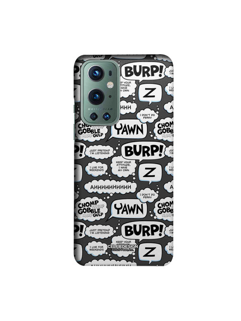 

CelfieDesign Grey & White Moods of Garfield Oneplus 9 Pro Slim Back Case