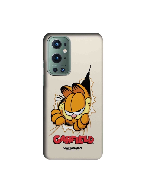 

CelfieDesign White & Yellow Heres Garfield OnePlus 9 Pro Slim Back Case