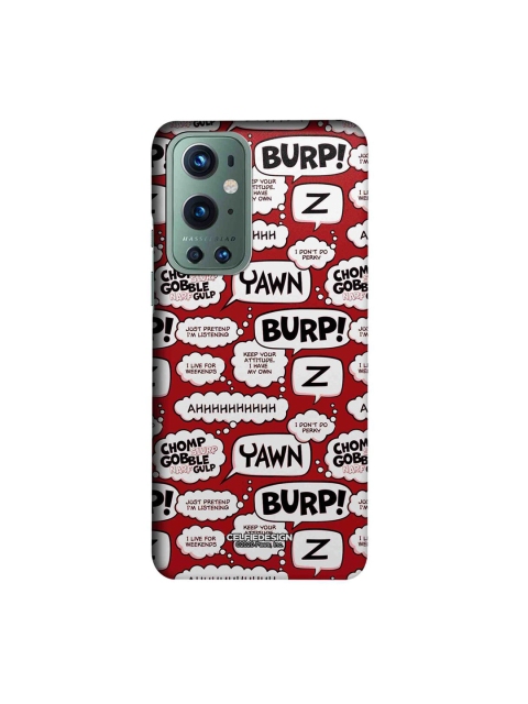 

CelfieDesign Red & White Moods of Garfield Oneplus 9 Pro Slim Back Case