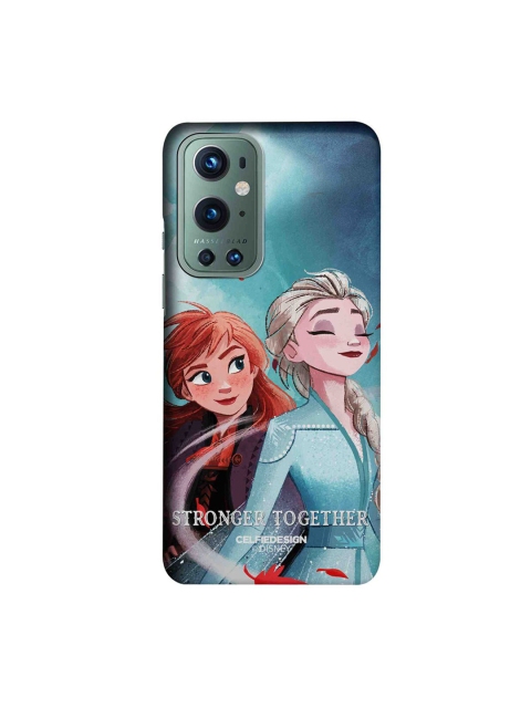 

CelfieDesign Blue & Tan Snow Queen Oneplus 9 Pro Slim Back Case