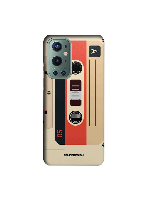

CelfieDesign Beige & Black Casette OnePlus 9 Pro Slim Back Case