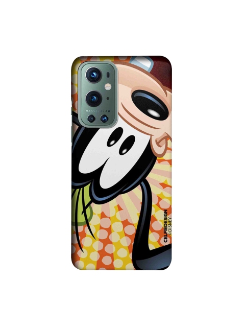 

CelfieDesign Black & Beige Goofy Upside Down OnePlus 9 Pro Slim Back Case