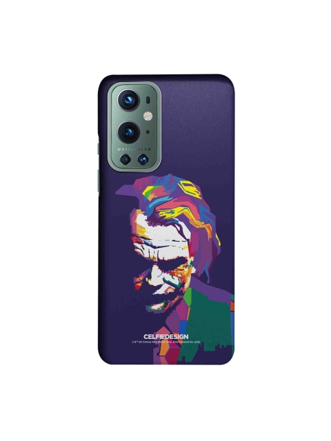 

CelfieDesign Purple & White Joker Art Oneplus 9 Pro Slim Back Case
