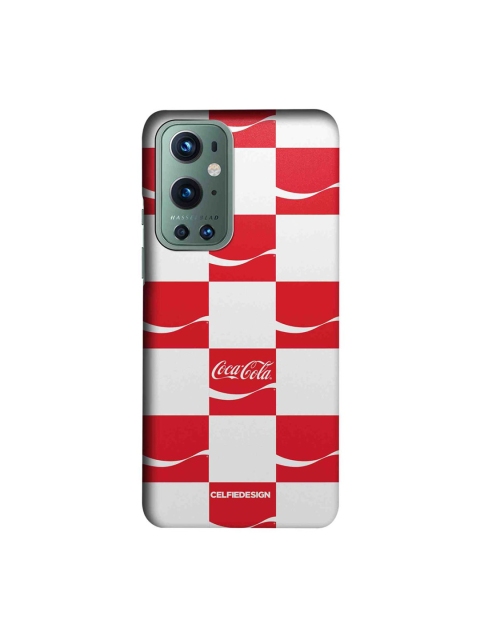 

CelfieDesign Red & White Dynamic Ribbon OnePlus 9 Pro Slim Back Case