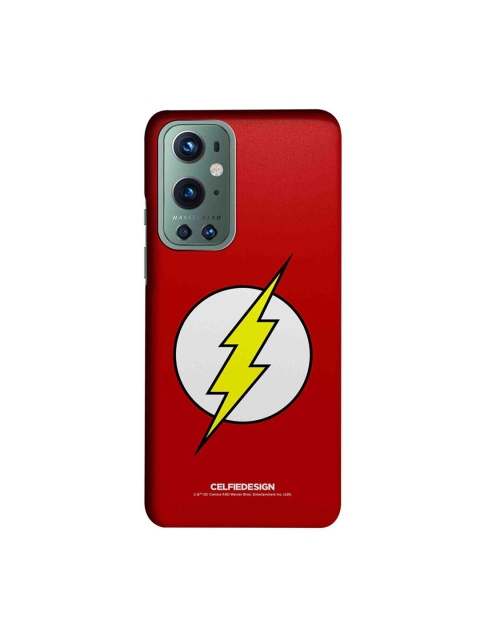 

CelfieDesign Red & White Logo Flash OnePlus 9 Pro Slim Back Case