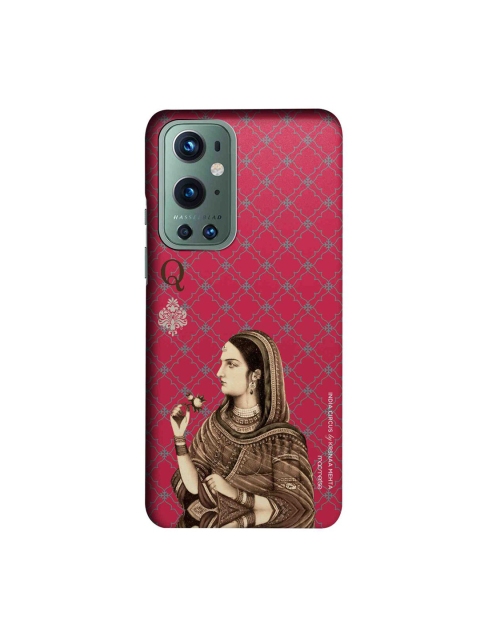 

CelfieDesign Pink & Gold-Toned Ban ja Rani OnePlus 9 Pro Back Case