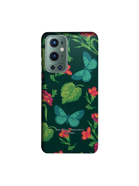 

CelfieDesign Green & Red Butterfly Effect Printed OnePlus 9 Pro Slim Back Case